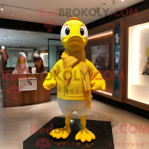 Máscara de Pato Amarelo com...