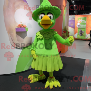 Disfraz de mascota pavo...