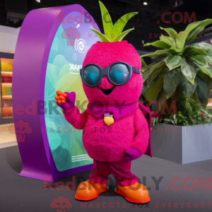 Postava maskota Magenta...