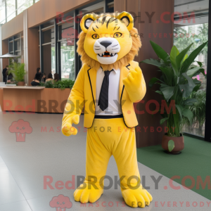 Disfraz de mascota tigre...