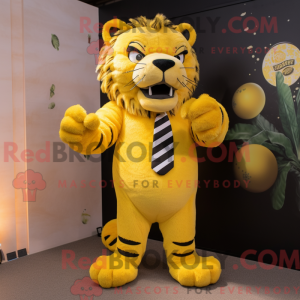 Lemon Yellow Saber-Toothed...