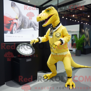 Citroengeel Allosaurus...