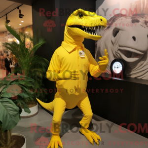 Lemon Yellow Allosaurus...