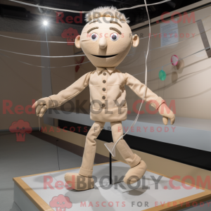 Beige Tightrope Walker...