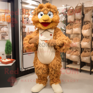 Tan Fried Chicken mascotte...