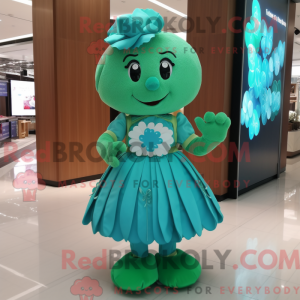 Turquoise Four Leaf Clover...