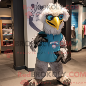 Gray Haast S Eagle mascot...