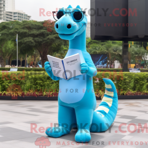 Sky Blue Brachiosaurus...