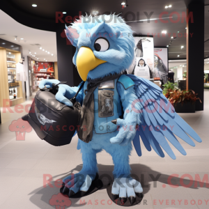 Disfraz de mascota Sky Blue...