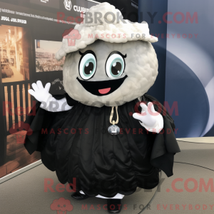 Black Oyster mascot costume...