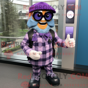 Lavendel armbåndsur maskot...