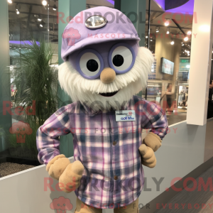 Lawendowa armbåndsur maskot...