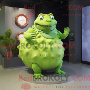 Lime Green Glyptodon...