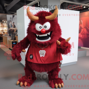Personaggio mascotte Maroon...