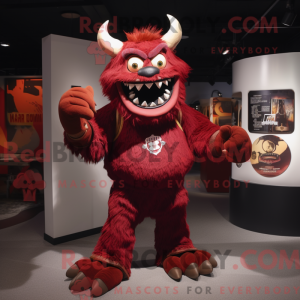 Personaggio mascotte Maroon...