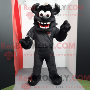 Maskottchenkostüm Schwarzer...
