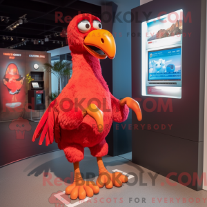 Máscara de pássaro Red Dodo...
