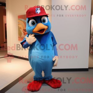 Costume de mascotte de geai...