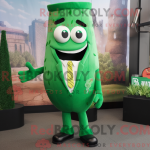 Green Lasagna mascot...