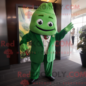 Green Lasagna mascot...