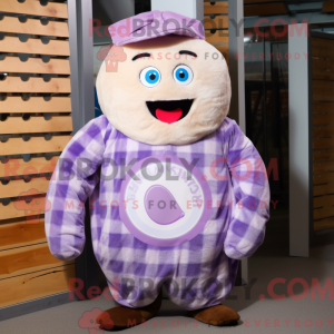 Lavendel Donut maskot...