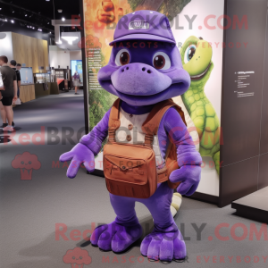 Lilla skildpadde maskot...