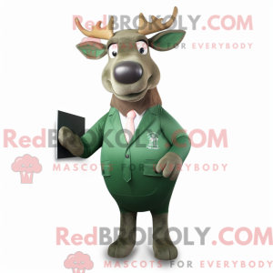 Figura de máscara de Elk...