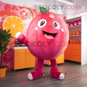 Magenta Grapefruit mascot...