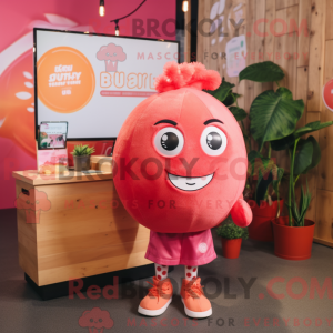 Magenta Grapefruit mascot...
