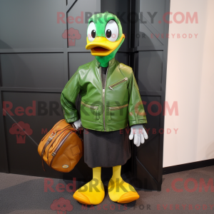 Disfraz de mascota del pato...