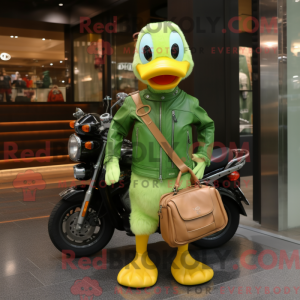 Figura de máscara de pato...