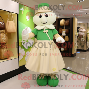 Cream Four Leaf Clover...