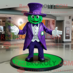 Lilla Leprechaun Hat maskot...