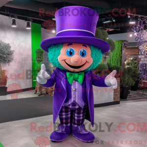 Purple Leprechaun Hat...