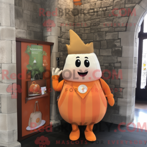 Peach Irish Castle maskot...