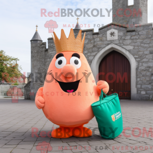 Postava maskota Peach Irish...