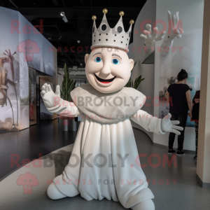 White King maskot kostume...