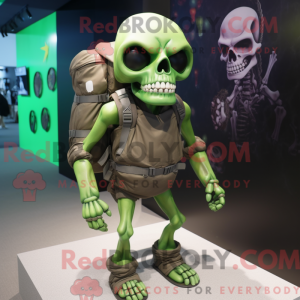 Figura de máscara de...