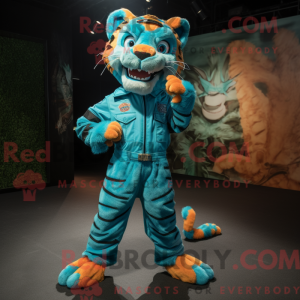Turquoise Tijger...