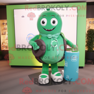 Disfraz de mascota de Green...