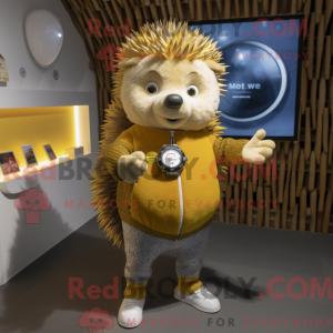 Máscara Gold Hedgehog com...