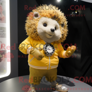 Máscara Gold Hedgehog com...