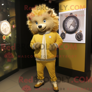 Máscara Gold Hedgehog com...