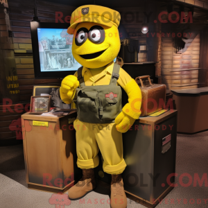 Yellow American Soldier...