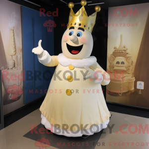 Cream King mascottekostuum...