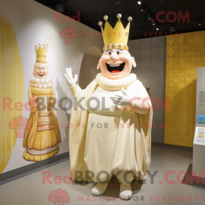Cream King mascottekostuum...