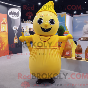 Bottle Of Mustard maskot...
