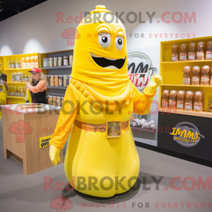 Bottle Of Mustard mascot...