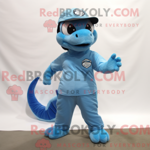 Sky Blue Hydra mascot...