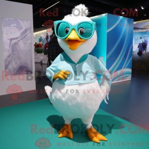 Disfraz de mascota Cyan...